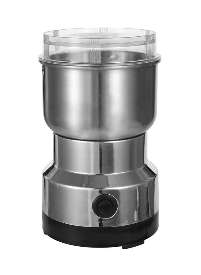 Stainless Steel Coffee Grinder Silver/Black