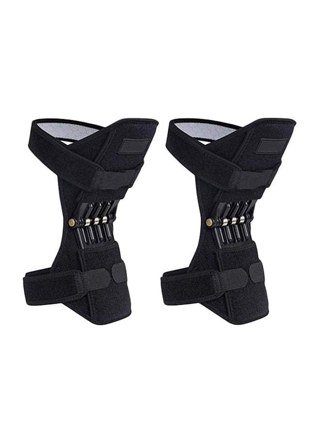Pair Alloy Knee Joint Support Pad 32 x 23 x 6cm