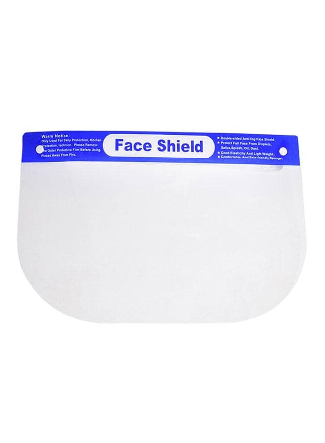 Dustproof Face Shield Clear