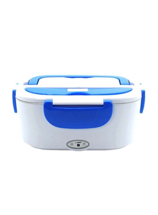 Portable Electric Lunch Box Blue/White