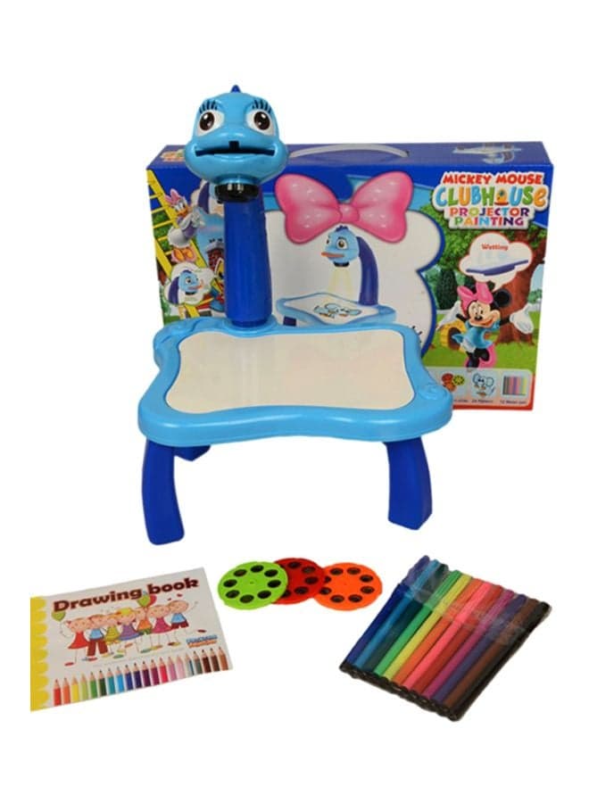 Mickey Mouse Clubhouse Projector Painting Set My99117 Blue/White/Green