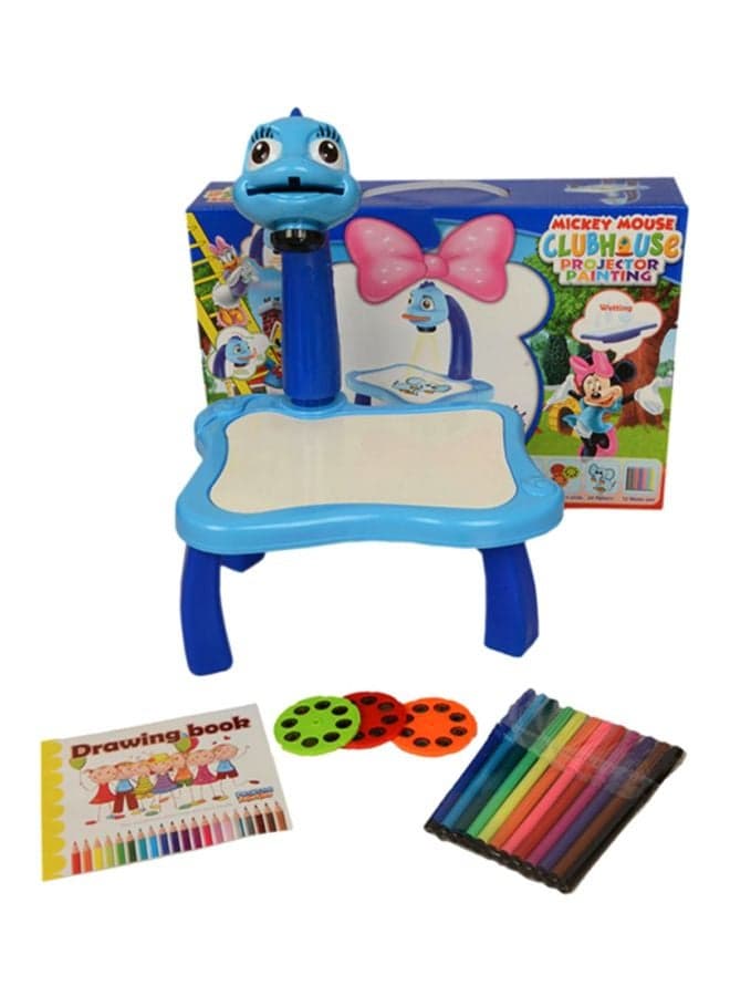 Mickey Mouse Club House Projector Painting Kit Blue/Green/Yellow