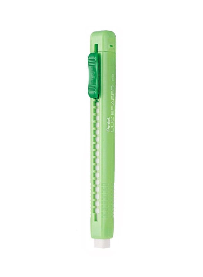 Clic Eraser Grip Green/White