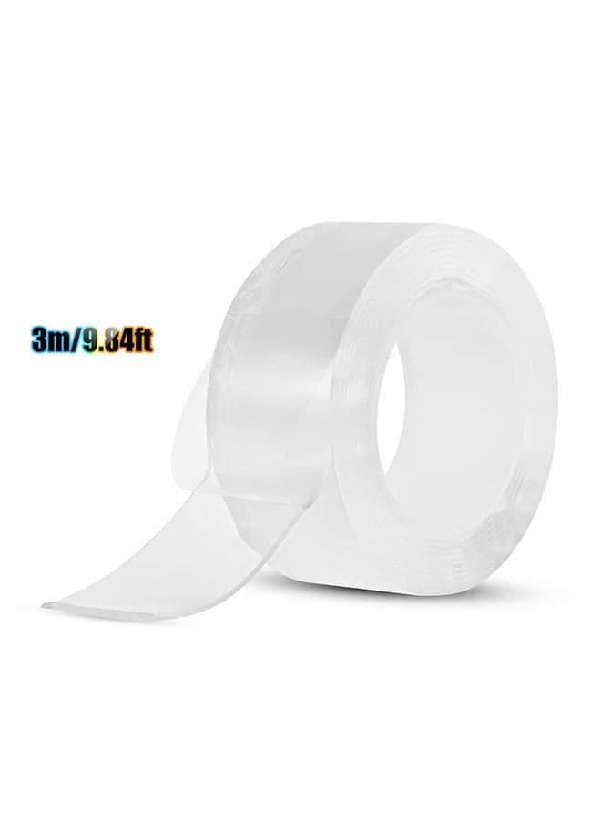 Washable Traceless Double Sided Adhesive Tape White
