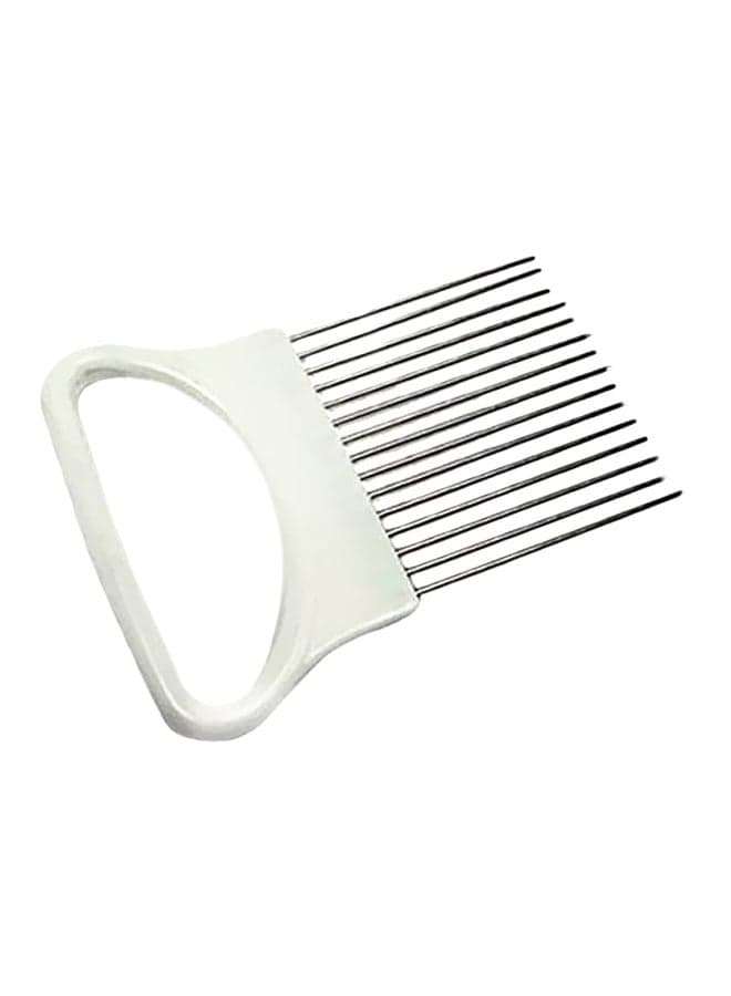 Stainless Steel Vegetable Slicer White/Silver 11.2x8cm
