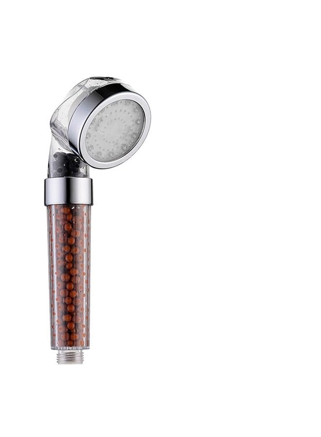 Automatic 4 LEDs 7 Colors Changing Light Shower Head Bath Sprinkler multicolour 23x7x7.5cm