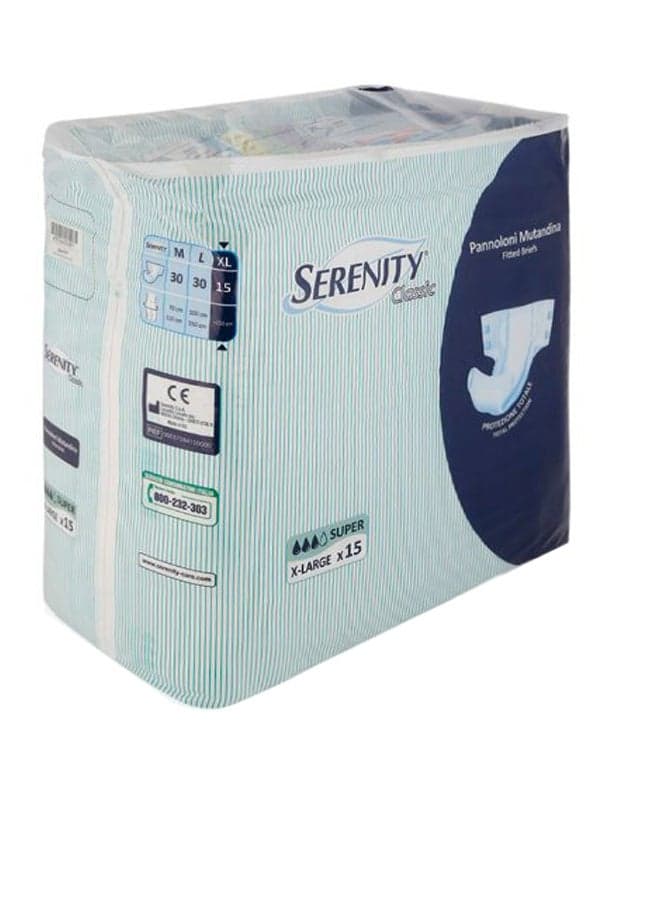 15-Piece Classic Super Diapers