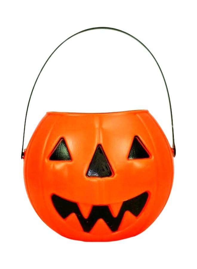 Halloween Pumpkin Basket Party Favor 15x13cm