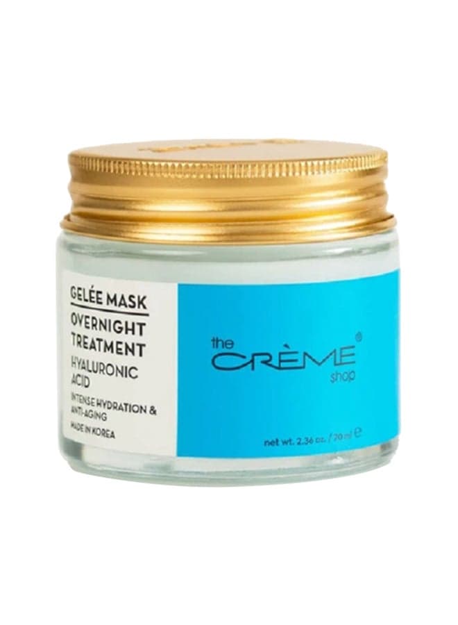 Gelée Mask Overnight Treatment Hyaluronic Acid Intense Hydration And Youth-Promoting