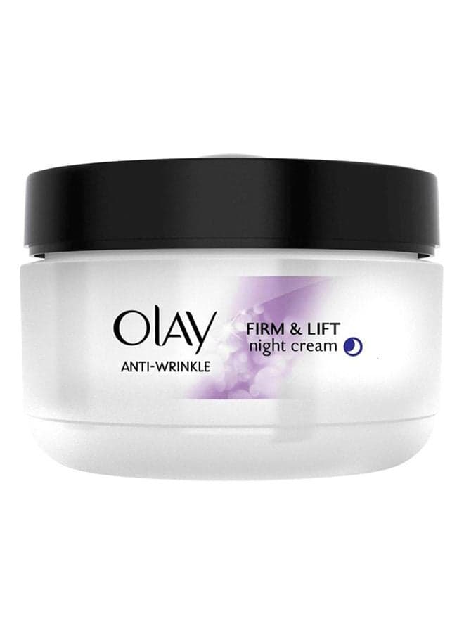 Anti-Wrinkle Firm And Lift Night Cream Beige