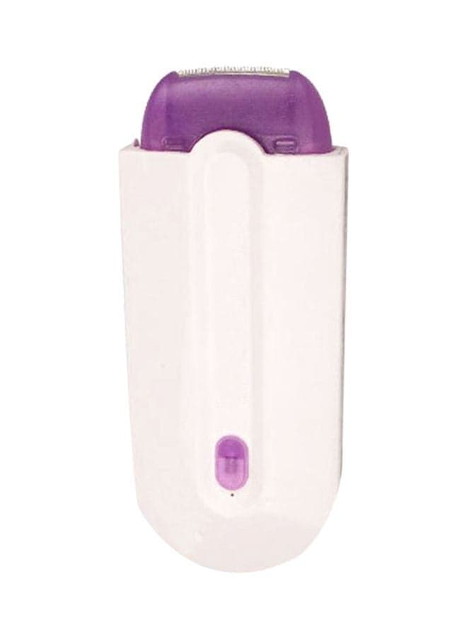 Painless Shaving Hair Removal Device White/Purple 0.5x15x5cm