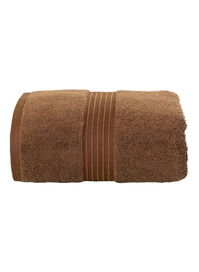 Bliss Casa 1-Piece Bath Sheet, 100% Combed Cotton 550 GSM Superior Quality Towels, Quick Dry Highly Absorbent, Thick, Soft and Hotel Bathroom Towels for Bath and Spa 90x180 cm Brown 80x190cm