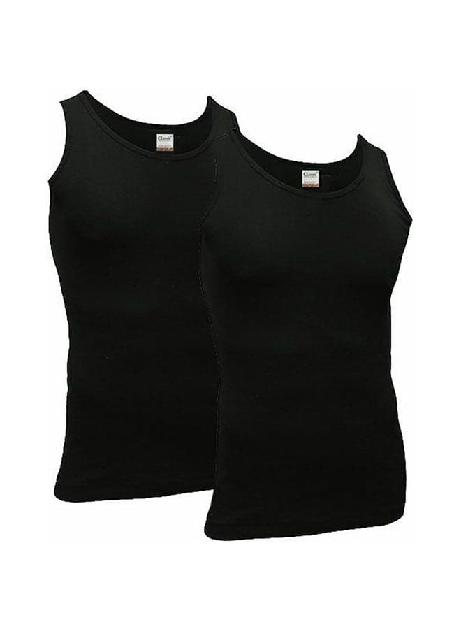 Thermal Sleeveless Slimming Shapewear Undershirt Black