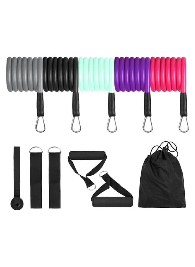 11-Piece Resistance Bands Set 20 x 9cm