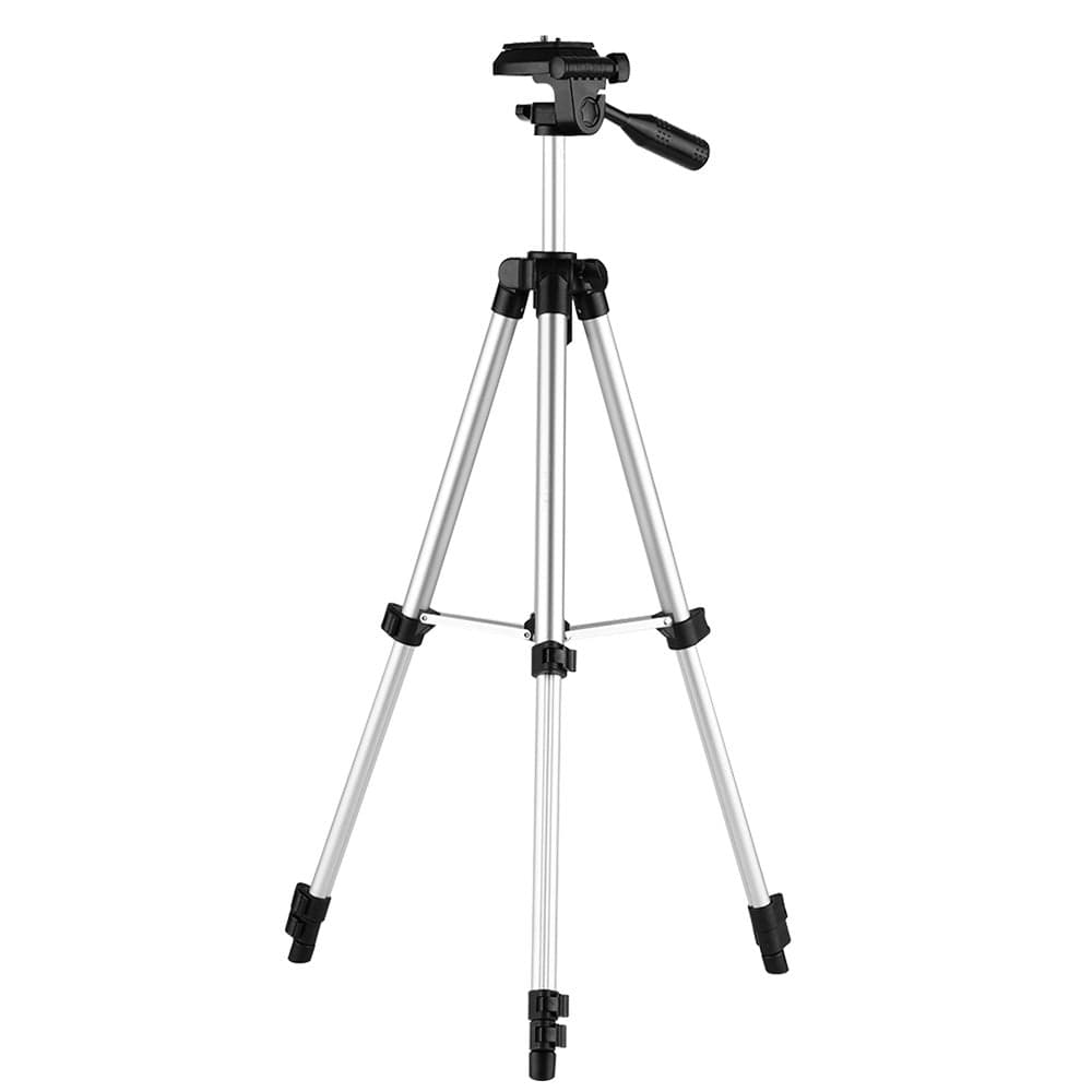 Lightweight Portable Photography Video Tripod Silver