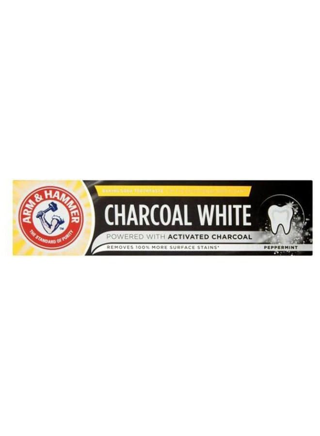 Charcoal White Toothpaste 75ml