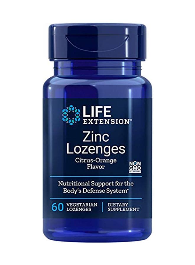 Zinc Lozenges Dietary Supplement