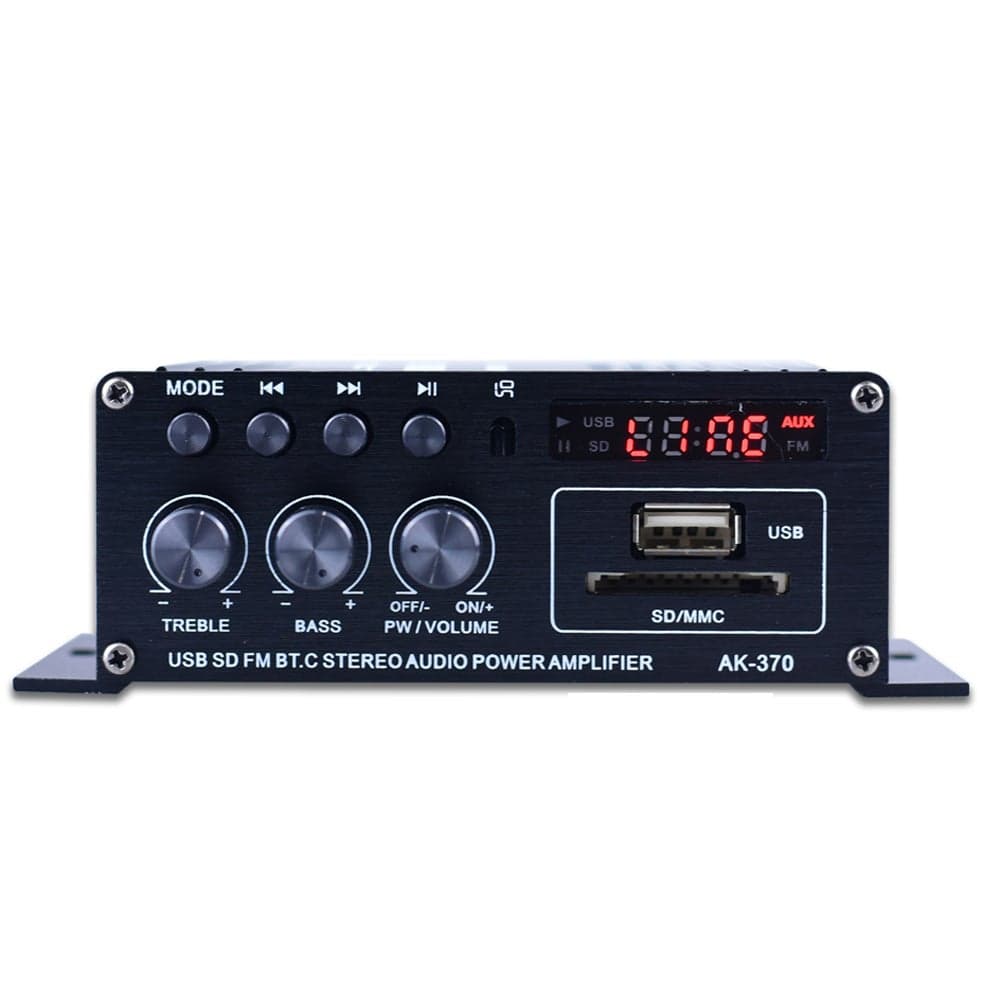 AK370 Mini Audio Power Amplifier V6731_P Black