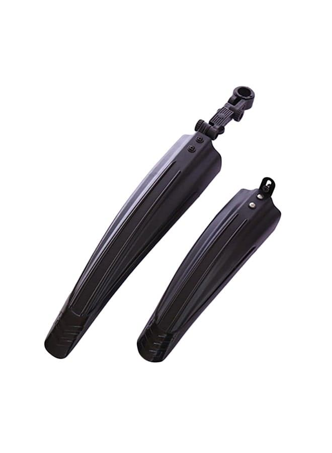 1 Pair Stylish MTB Bicycle Front Rear Mudguard Mountain Bike Plastic Fenders Set 43x18x7cm