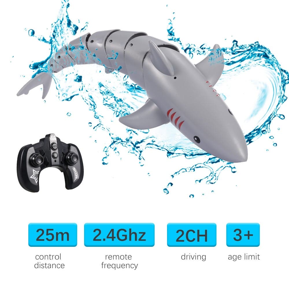 K23 Mini RC Shark Remote Control Toy 35 x 17.8 x 19cm