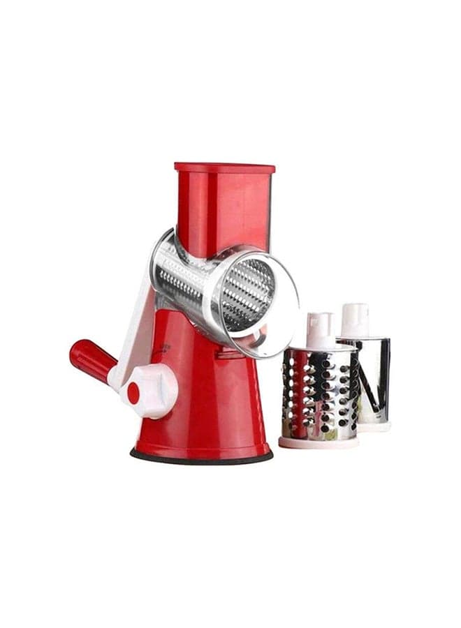 Manual Tabletop Grater CY-807 Red