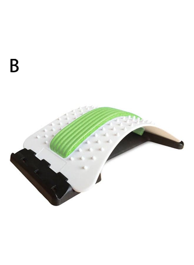 Lumbar Support Back Stretch Massager Relaxation Fitness Equipment Care Tool 38.5x25.5x9.5cm
