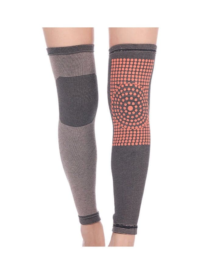 Winter Warm Knee Brace Pads Self Heating Knee Sleeve Thermal Leg Warmer Sports Knee Protector L 24*2*15cm