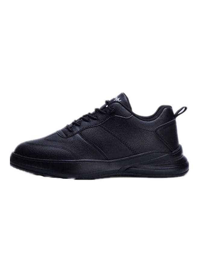 Men's Youth Lace-Up Sports Shoes Black