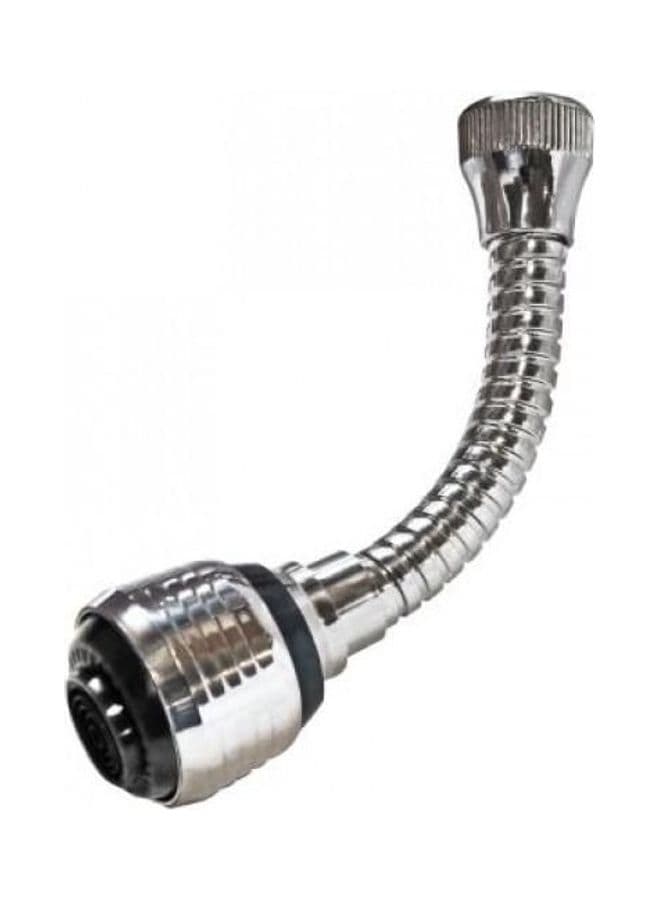 360 Flexible Degree Faucet Sprayer Silver 15.4x4.4x25.4cm