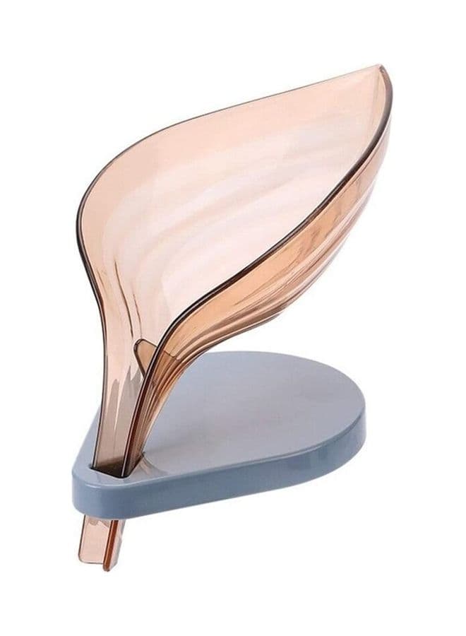 Leaf Shaped Soap Holder Multicolour 12cm
