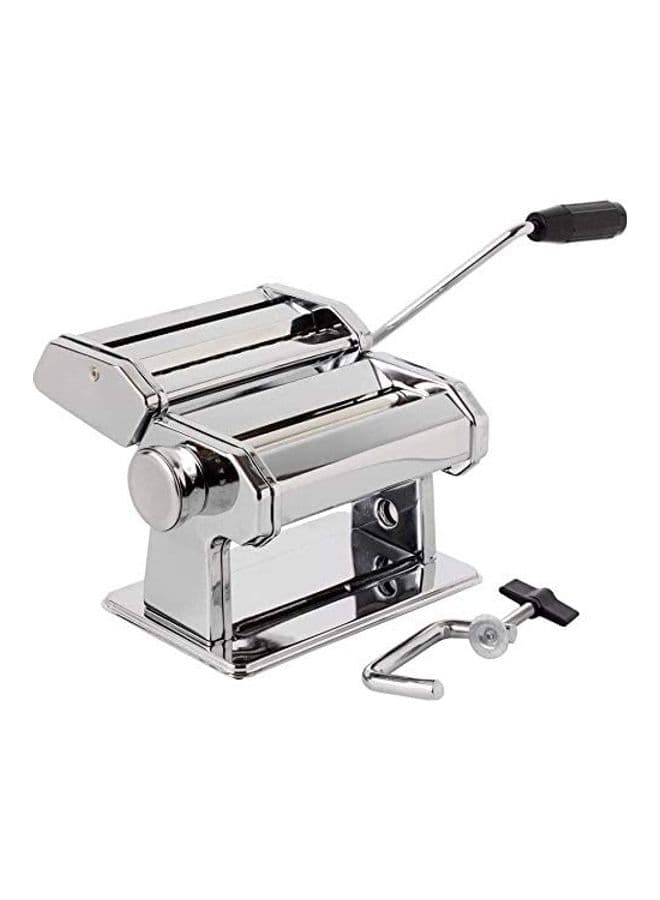 Manual Stainless Steel Pasta Maker Machine Silver/Black 3.28kg