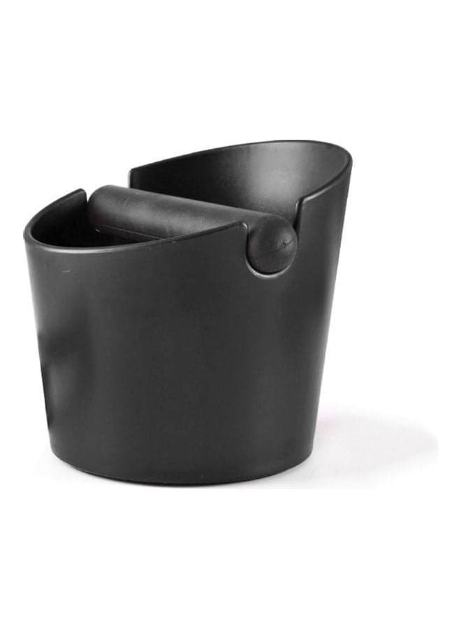 Coffee Grind Knock Box And Espresso Dump Bin Slag Bucket Black 15 x 15 x 15cm