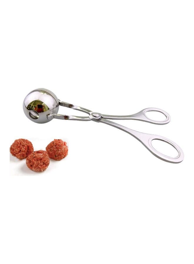 Meatball Scoop Ball Maker Silver 16.5x6.8cm