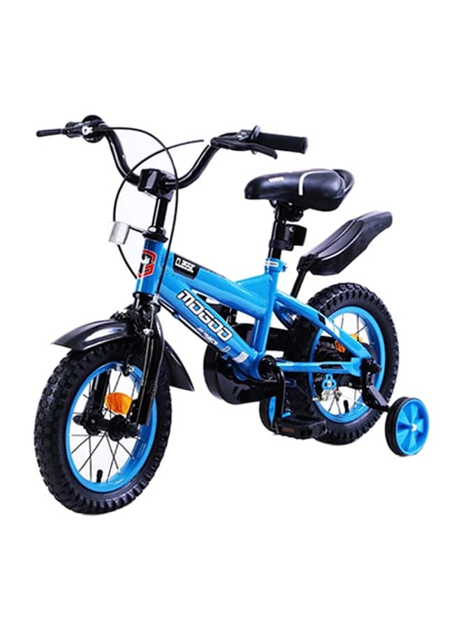 Classic 12-Inch Road Kids Bike | 12-Inch Wheel Size | Adjustable Seat | Blue Black Color 12inch