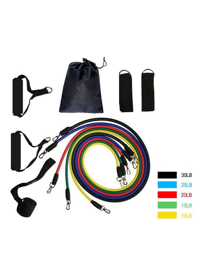 11-Piece Resistance Band Set