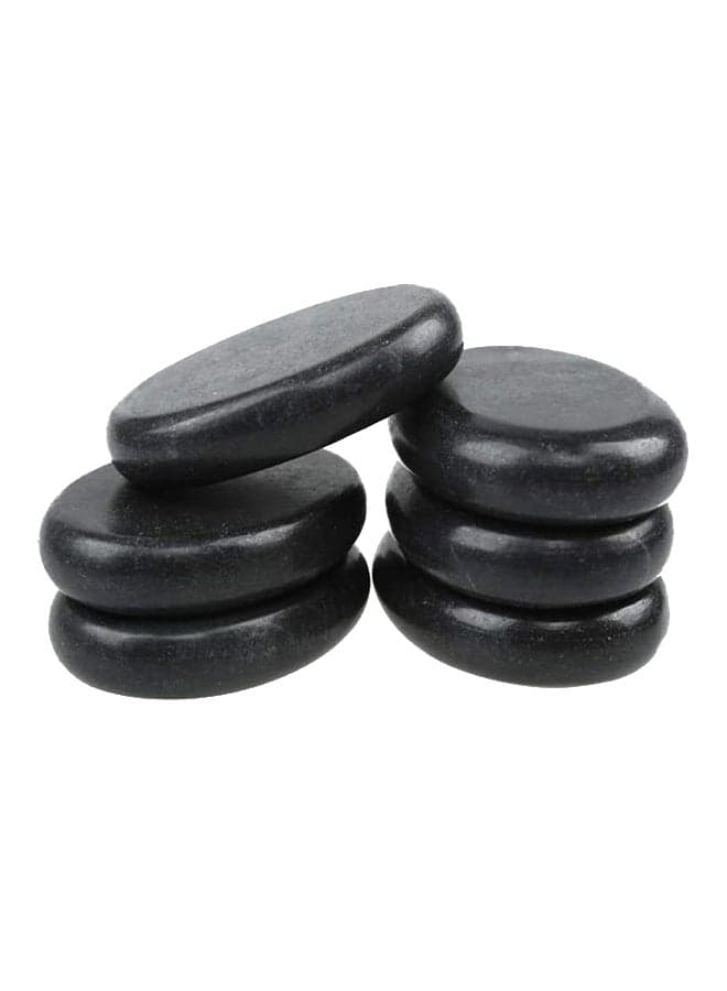6-Piece Massage Natural Basalt Stone