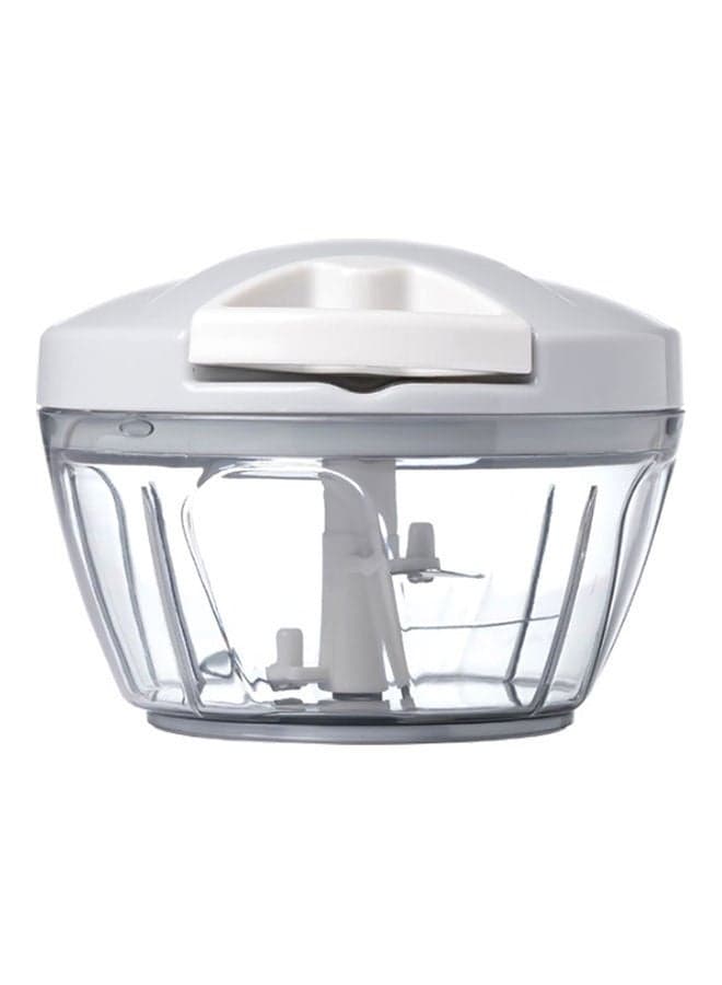 Manual Food Chopper Grey/Clear