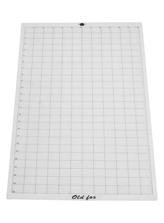 3-Piece Old Fox Replacement Cutting Mat Set For Cameo Cricut Explore Plotter Machine Clear