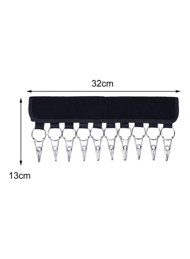 Cloth Hanger Black/Silver