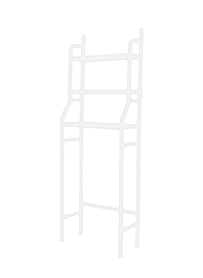 3-Tier Storage Rack Shelf White One Size