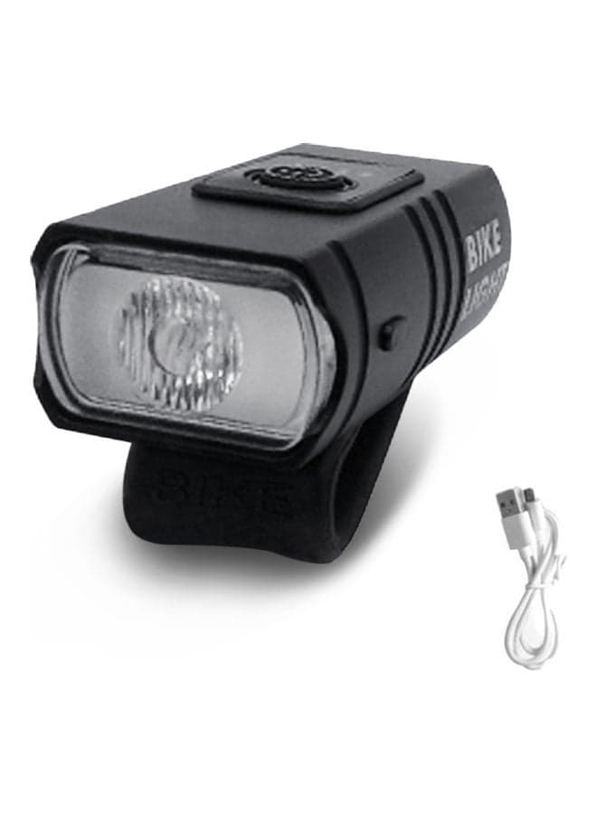 USB Rechargeable T6 LED Bicycle Light 10.7x10.4x4.6cm