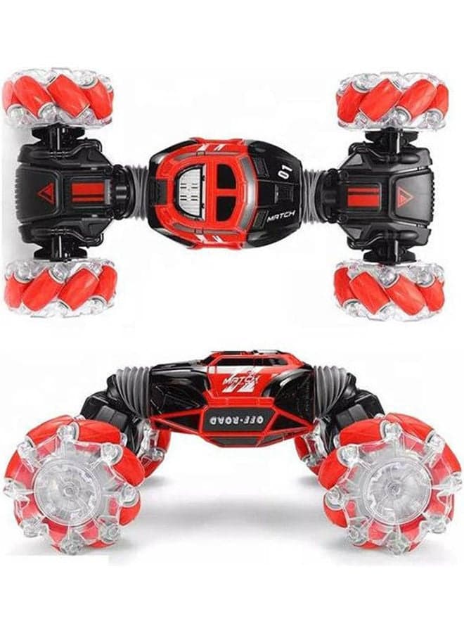 Radio Controlled Car For Children With Remote Control, And A Watch With Sensors