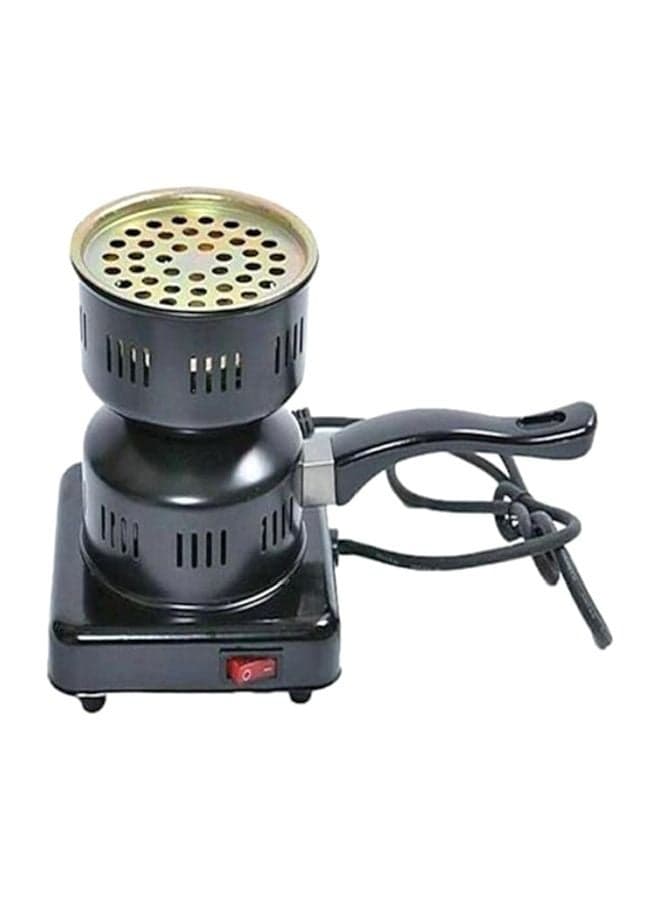 Single Charcoal Heater Black 220V Black 85cm