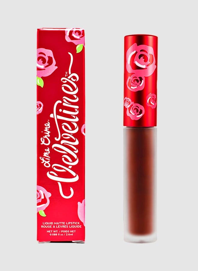 Velvetines Liquid Matte Lipstick Red