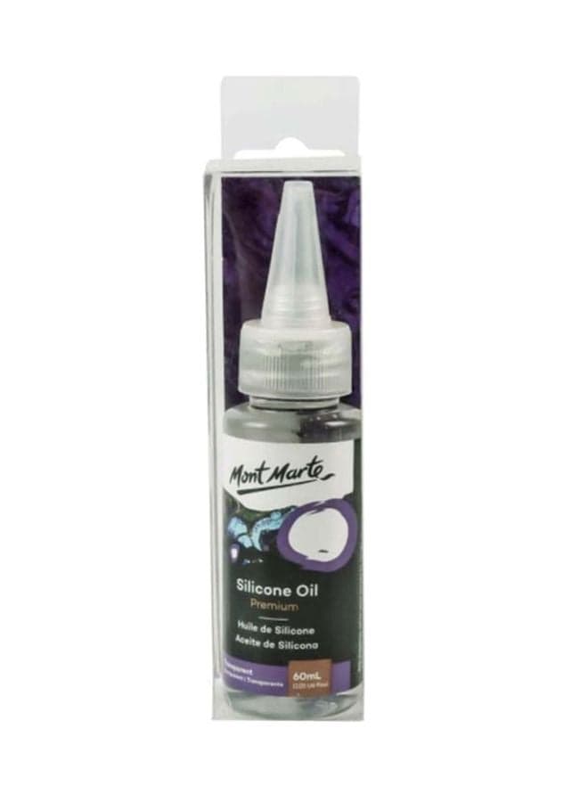 Silicone Oil 60Ml White/Blue