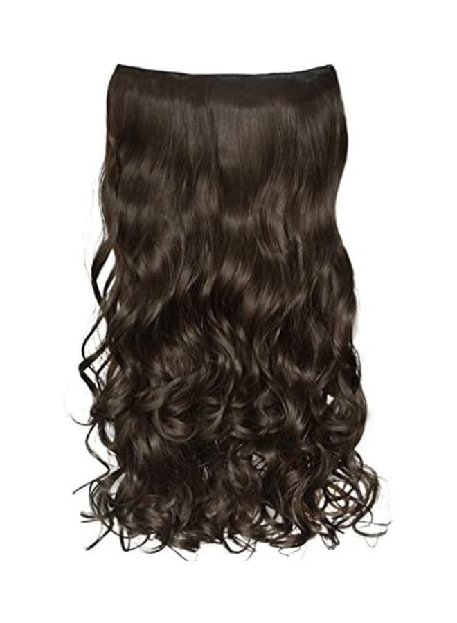 Long Wavy Hair Extension Black 20inch