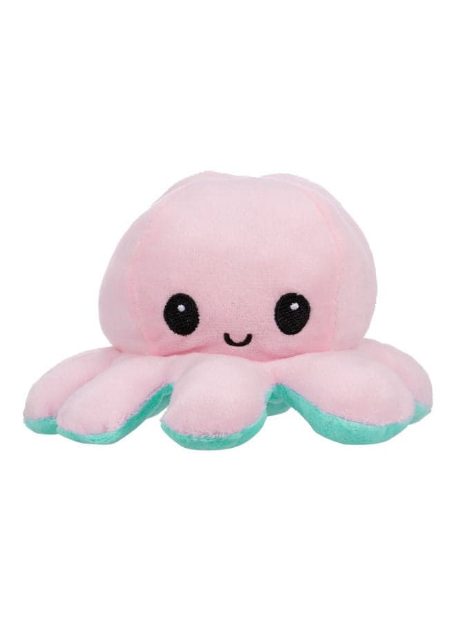 Reversible Octopus Double-Sided Plush Toy 13 x 13 x 9cm