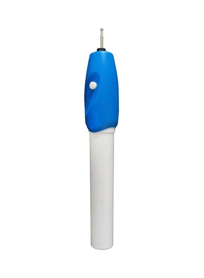 Cordless Mini Electric Engraving Pen Blue/White