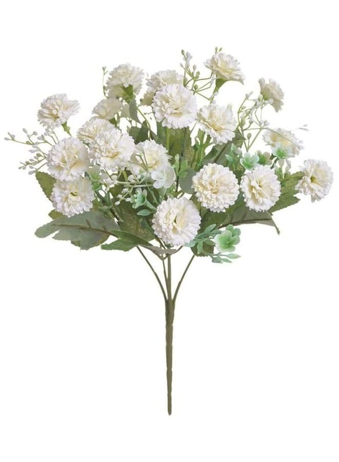 Artificial Peony Fake Silk Hydrangea Decoration Multicolour