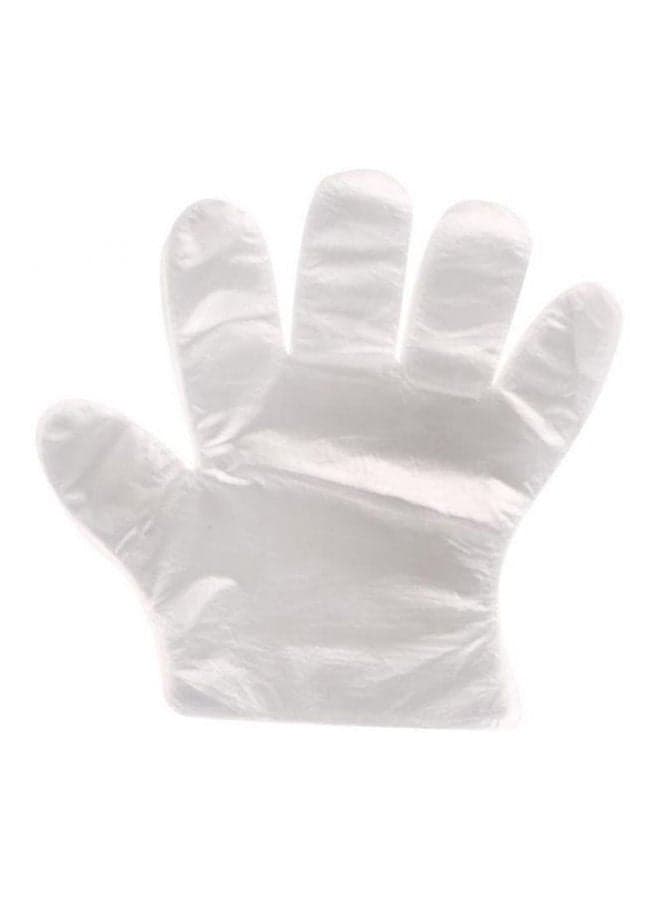 Disposable Plastic Gloves 100 Pieces Multicolour